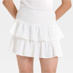 Art Class Ruffle Skirt